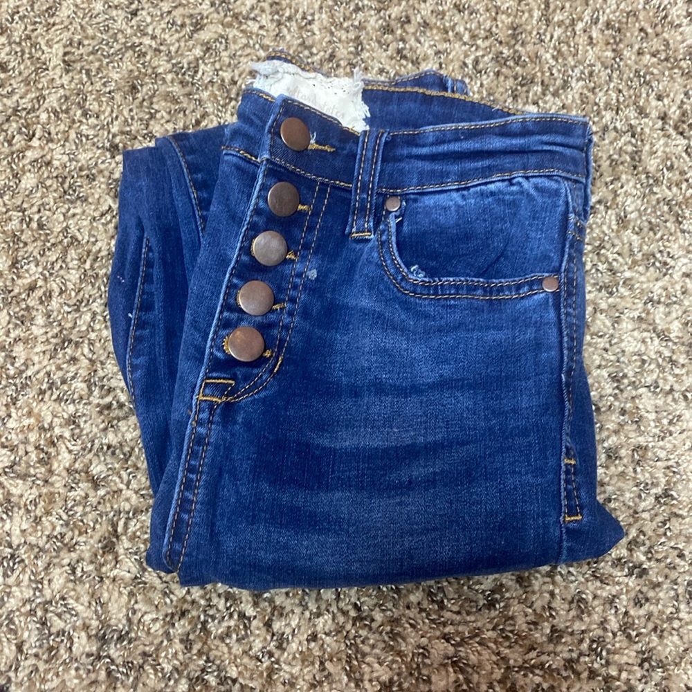 Altard State blue skinny jeans